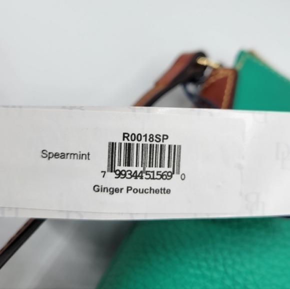 Dooney & Bourke Spearmint Ginger Pouchette crossbody bag - Picture 2 of 6